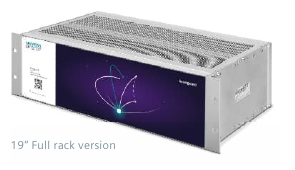 Assetguard HVC base unit, 19" full rack version — power supply, data acquisition, fiber optic communication, data storage and web server integrated in a single housing (page 2).